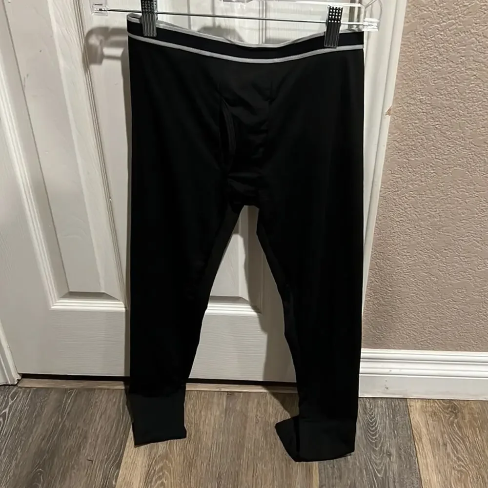 Rocky Thermal Underwear set pants and shirt Kids Size Large Black